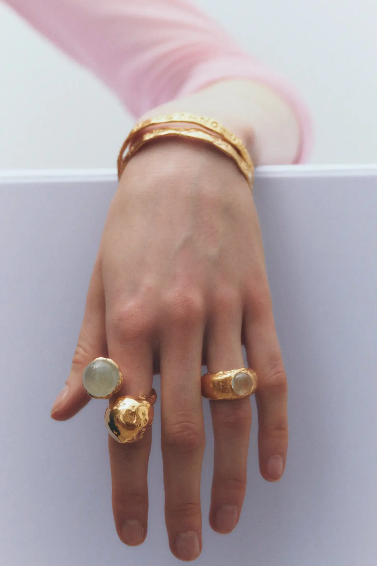 SIMUERO Rings*Guinda Agua