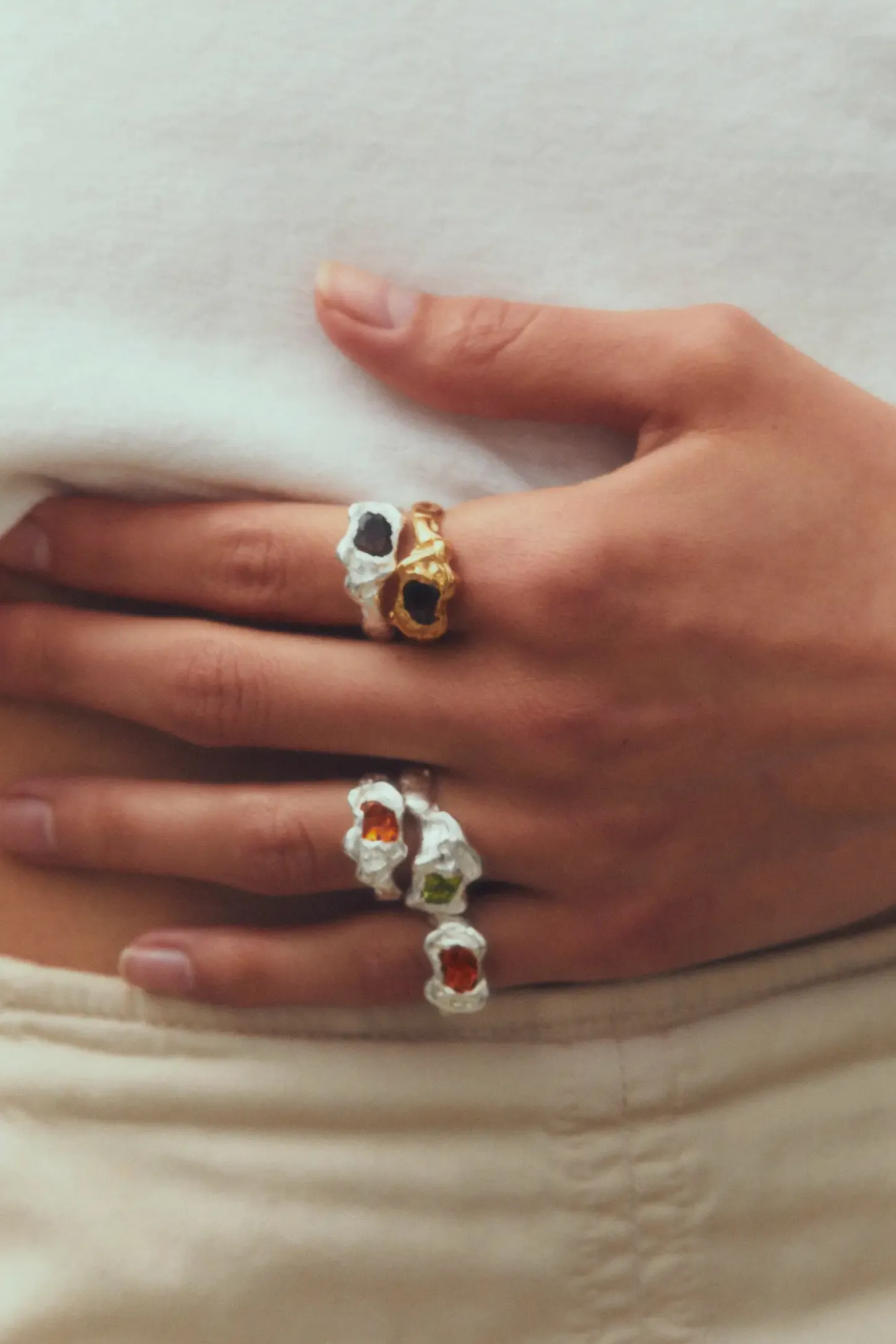 SIMUERO Rings*Ola Brown